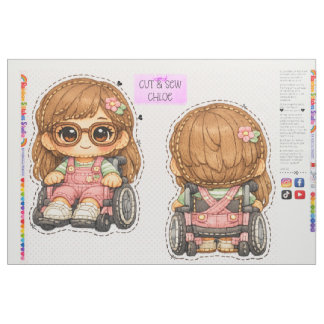 Cut & Sew plushie kids sewing for beginners Fabric