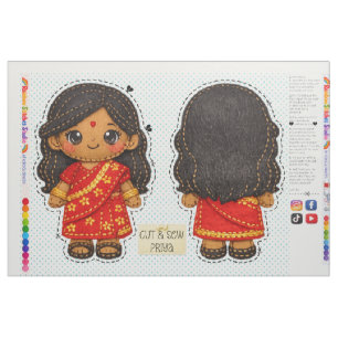 Cut & Sew plushie kids sewing for beginners Fabric