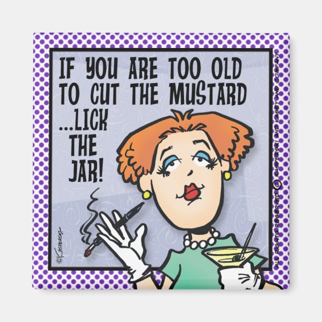 Cut The Mustard Magnet (Front)
