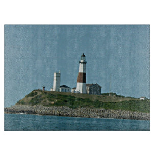 Cut to the Point Montauk Lighthouse Cutting Board