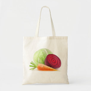 Cut vegetables tote bag