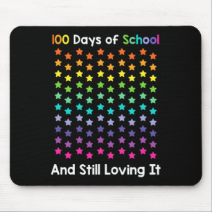 Cute 100 Days Of School And Still Loving It Happy  Mouse Pad