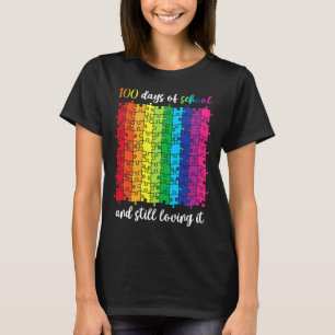 Cute 100 Days Of School And Still Loving It Happy T-Shirt