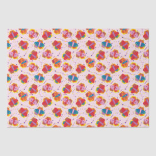 Cute 1960s-style butterflies tissue paper