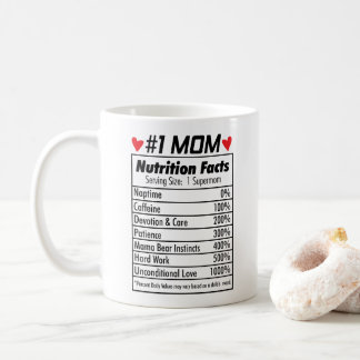 Cute #1 Mum Mug, 11 oz Coffee Mug
