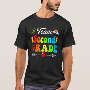 Cute 2nd Grade Teacher Student Team Second Grade T-Shirt