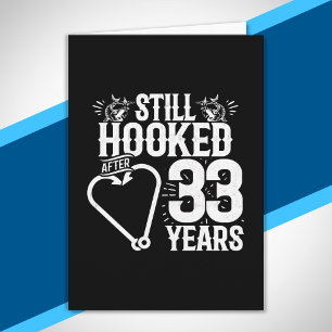 Cute 33rd Anniversary Couples Married 33 Years Card