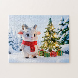 Cute 3D Capricorn Zodiac Character Jigsaw Puzzle