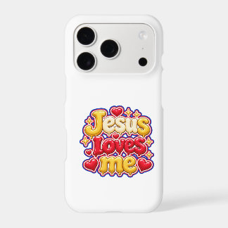 Cute 3D Jesus Loves Me Bubble Letters