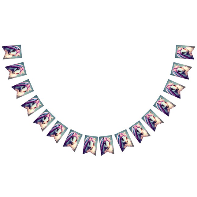 Cute 3D Spirit Pony 2 Bunting (All)