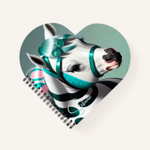 Cute 3d Spirit Pony 7 Notebook
