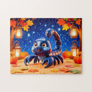 Cute 3D Zodiac Scorpion Character Jigsaw Puzzle