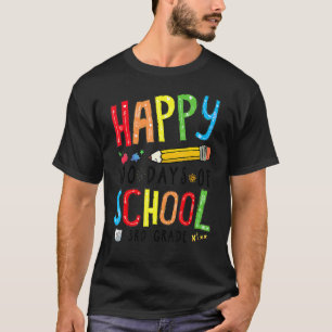Cute 3rd Grade 100th Day Of School Teacher Kids Bo T-Shirt