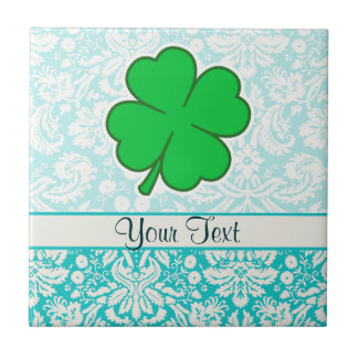 Cute 4 Leaf Clover Tile