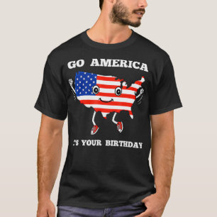 Cute 4th Of July America Patriotic Funny T-Shirt