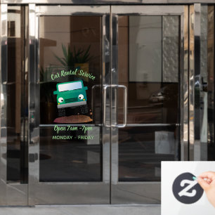 Cute 4X4 offroad vehicle cartoon car