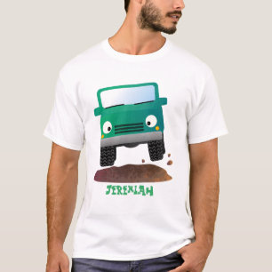 Cute 4X4 offroad vehicle cartoon car T-Shirt