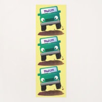 Cute 4X4 offroad vehicle cartoon car