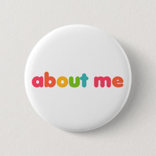 cute 6 cm round badge (Front)