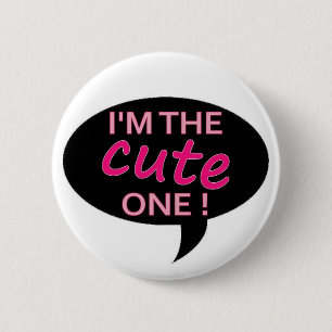 cute 6 cm round badge