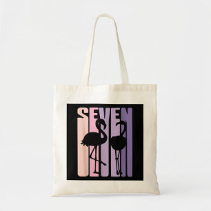 Cute 7th Birthday Gift I Flamingo I 7 Years Old Tote Bag