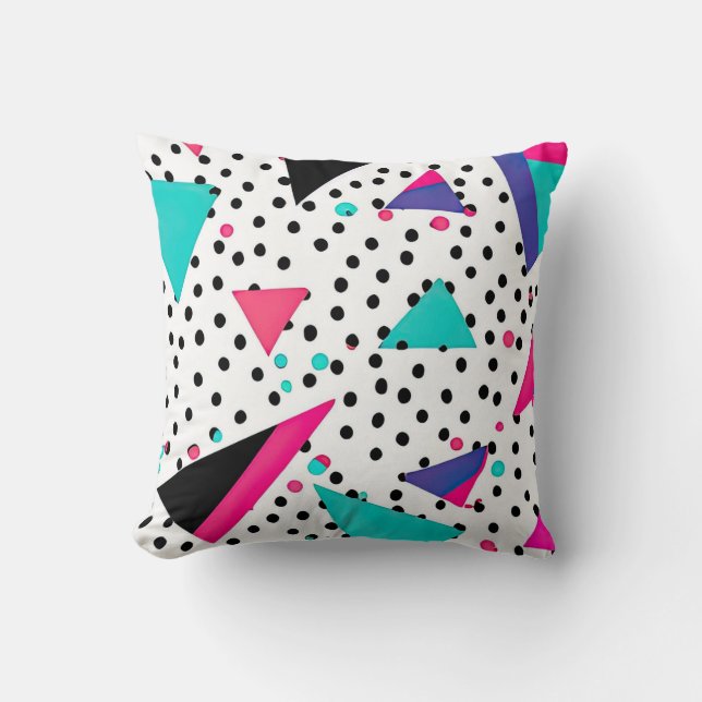 Cute 80s trend cushion (Front)