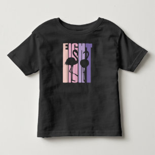 Cute 8th Birthday Gift I Flamingo I 8 Years Old Toddler T-Shirt