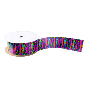 Cute 90s style tiled pattern party  satin ribbon
