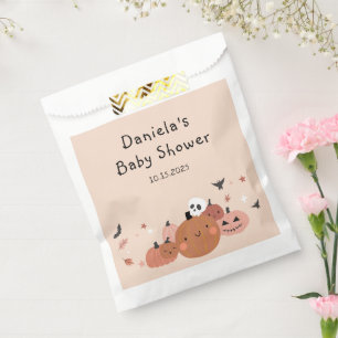Cute A Little Boo Halloween Baby Shower Favour Bags