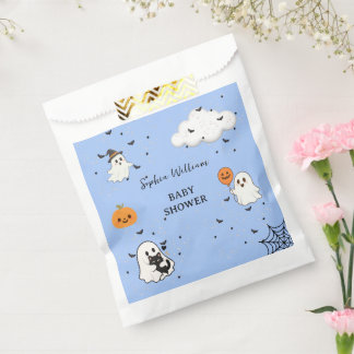 Cute A Little Boo Is Almost Due Baby Shower Favour Bags