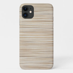 Cute abstract brown lines design Case-Mate iPhone case