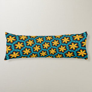 Cute Abstract Flowers Pattern Body Cushion