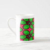 Cute Abstract Flowers Pattern