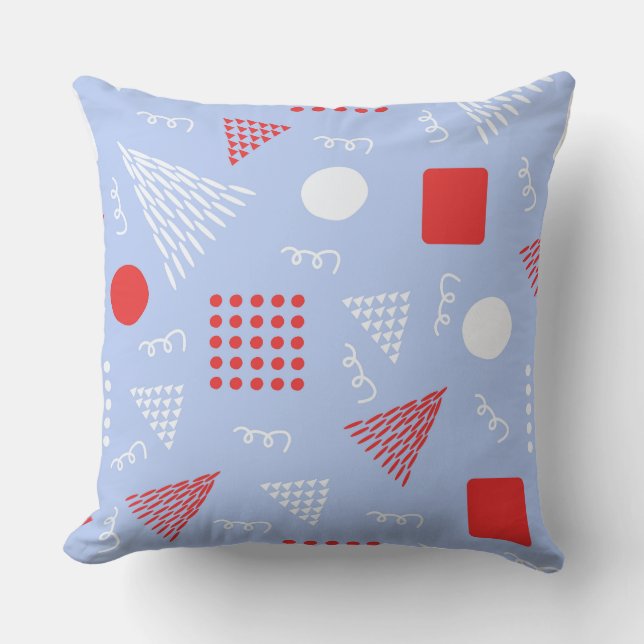 Cute abstract pattern cushion (Front)