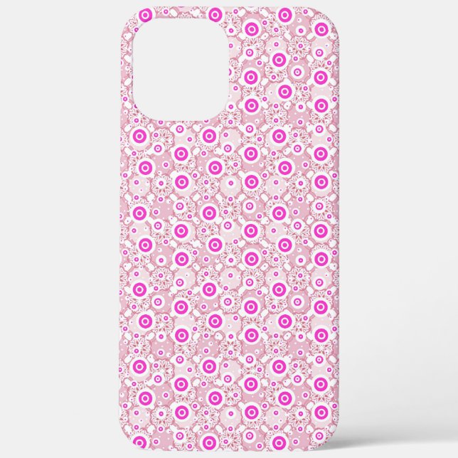 Cute abstract pinky dots patterns Case-Mate iPhone case (Back)