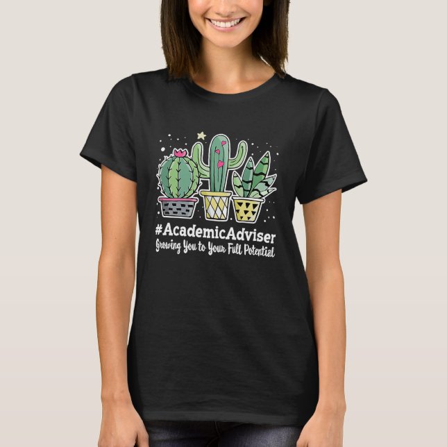 Cute Academic Adviser Appreciation Week Back to Sc T-Shirt (Front)