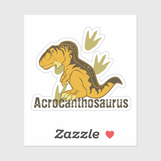Cute Acrocanthosaurus (Sheet)