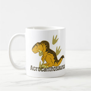Cute Acrocanthosaurus Coffee Mug
