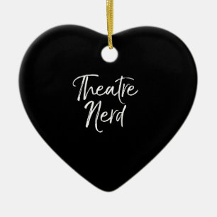 Cute Acting Acter Lover Actor Actress Nerd Ceramic Tree Decoration