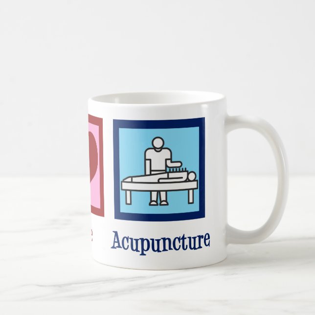 Cute Acupuncture Coffee Mug (Right)