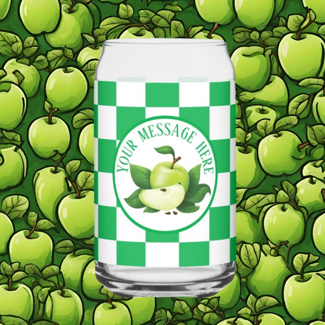 Cute add message apple lovers can glass (Creator Uploaded)