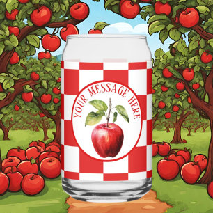 Cute add message apple lovers can glass