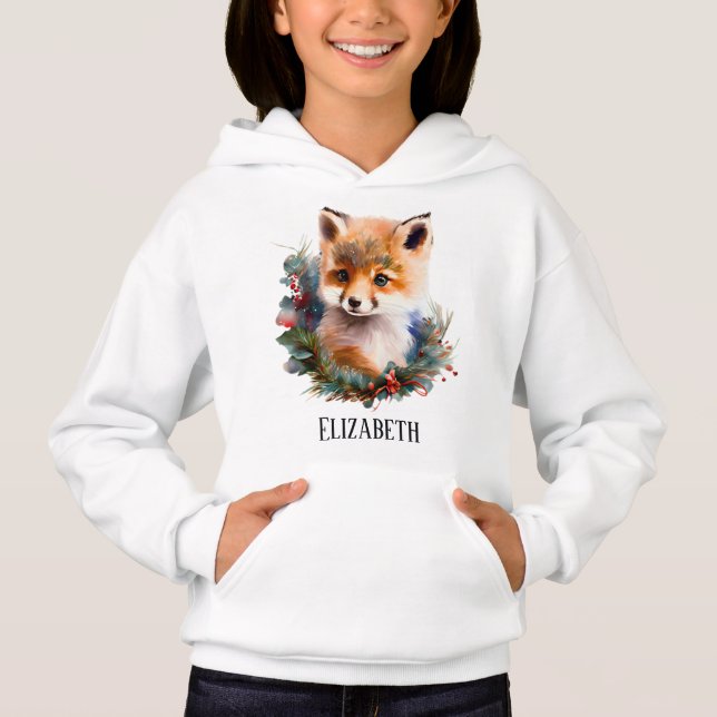 cute add name fox lovers  (Front)