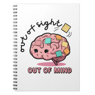 Cute ADHD Brain Notebook