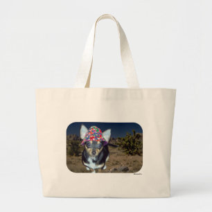 Cute Adorable AngelPearlGirl Large Tote Bag