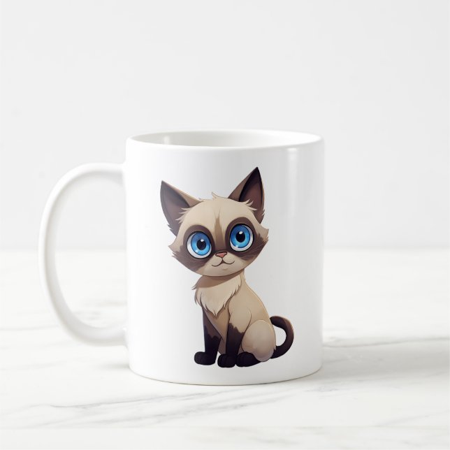 Cute Adorable Baby Animals Coffee Mug (Left)