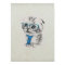 Cute adorable funny trendy kitten animal sketch