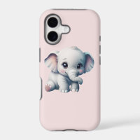Cute Adorable Kawaii Baby Elephant
