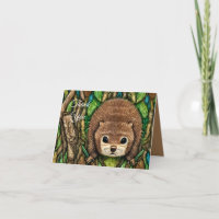 Cute Adorable Little Baby Beaver
