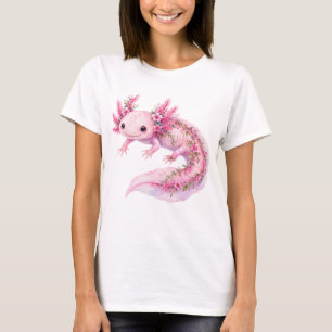 CUTE ADORABLE LITTLE PINK AXOLOTL T-Shirt
